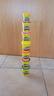 Play Doh Knete verschiedene Farben Lila Grün Bunt Knete Set Kinder - Bild 1 von 4