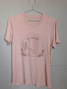 Soft Rare Big Sur Mother Botanical T-Shirt Unisex Fits Like Small, Salmon Peach  - Picture 1 of 5