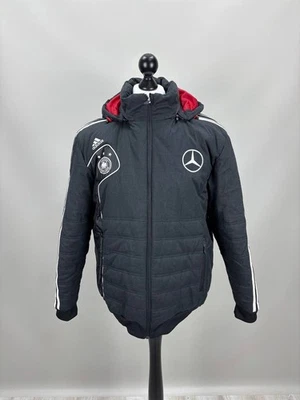 Mens jacket Adidas Deutscher Fussball Bund Size L Color Gray Duties Paid (USA) - Image 1 of 4