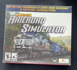 2007 Trainz Railroad Simulator PC Dvdrom Windows Merscom Auran Railway Key - Picture 1 of 5