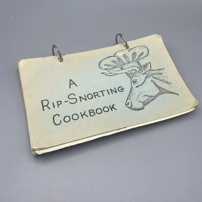 Vintage 1972 Rip Snorters Square Dance Club Recipes Cookbook Walnut Creek CA - Image 1 of 4