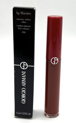 Giorgio Armani  Lip Maestro SATIN #02 Vibrant Lip Color 6.5ml .22floz France - Image 1 of 4