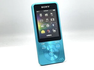 Excellent+++++SONY WALKMAN NW-S13 4GB – Bluetooth Compatible – Blue - Picture 1 of 7