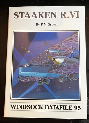 Staaken R.VI Windsock Datafile No 095 by P M Grosz DRAWINGS PHOTOS SIDEVIEWS - Image 1 of 4