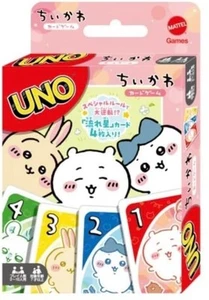UNO Chiikawa Card Game Ensky Japan Anime Hachiware Usagi Momonga Rakko New JP - Picture 1 of 2