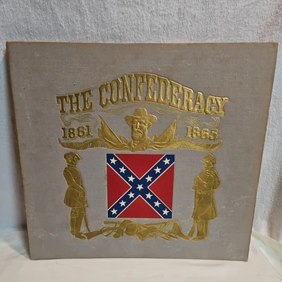 THE CONFEDERACY 1861-1865 LP & Historical Book Columbia Masterworks Original - Image 1 of 4
