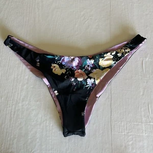 Bikini O'NEILL Negro Rosetta Hermosa Parte Inferior Hipster Reversible Lila Talla XL - Imagen 1 de 5