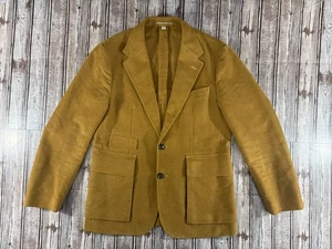 Wallace & Barnes Italiano Algodón Moleskin Chaqueta Blazer Talla 38 R Color Marrón - Imagen 1 de 11