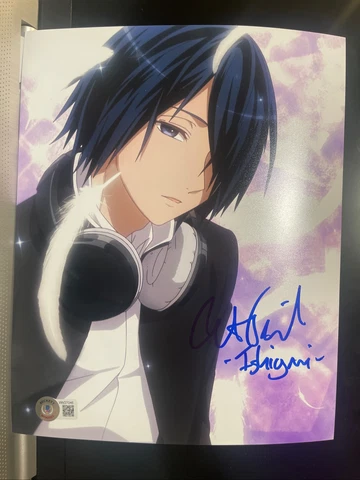 Yu Ishigami signed 8x10 photo Kaguya-sama Austin Tindle Beckett D3 Cover