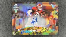 2023 Luminance Will Anderson Jr. RC Gold /100 Auto Texans K1I