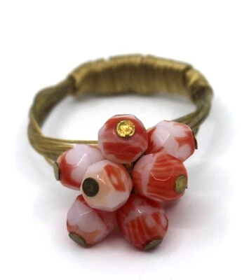 Anillo de cuentas retorcidas de alambre de oro de Seasonal Whispers talla 8,5-9 Foto 1 de 4