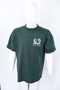 Tulane Green Wave Laurel Wreath RARE T-Shirt Mens XL - Picture 1 of 24
