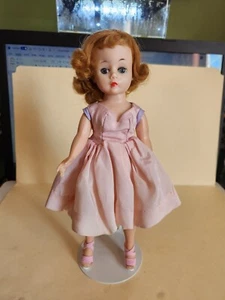 Madame Alexander Cissette 1950's Doll Pink Nylon Dress - Picture 1 of 10