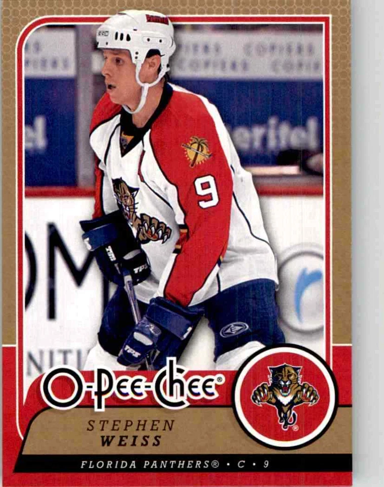 2008-09 O-Pee-Chee Stephen Weiss #328 - Image 1 of 2