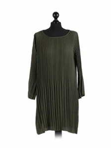 Italian pleated Lagenlook top size 14-22 - Picture 1 of 2