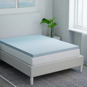 StyleWell Matratzenauflage 3" Dicke Twin XL Gel Memory Foam fest kühlend blau - Bild 1 von 12