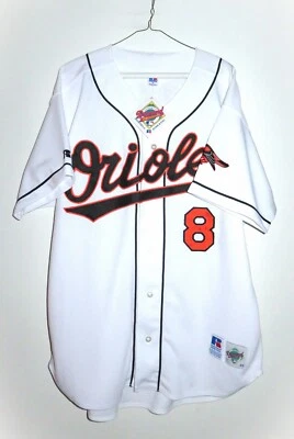New Russell Authentic Cal Ripken #8 Baltimore Orioles Home White Jersey 48 XL - Image 1 of 4