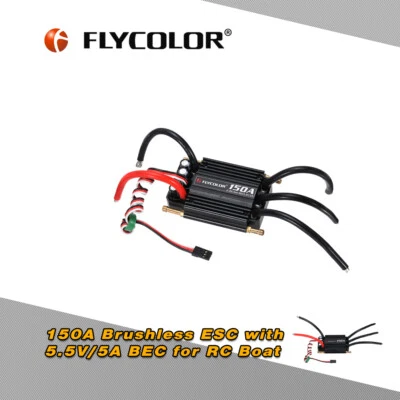 Flycolor Waterproof 150A Brushless  + 5.5V/5A BEC   Controller O3C5 - Image 1 of 4