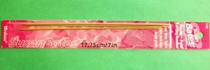 4pc Susan Bates #11107 * 7" Double Point ALUMINUM KNITTING NEEDLES US 0 (2mm) - Picture 1 of 1