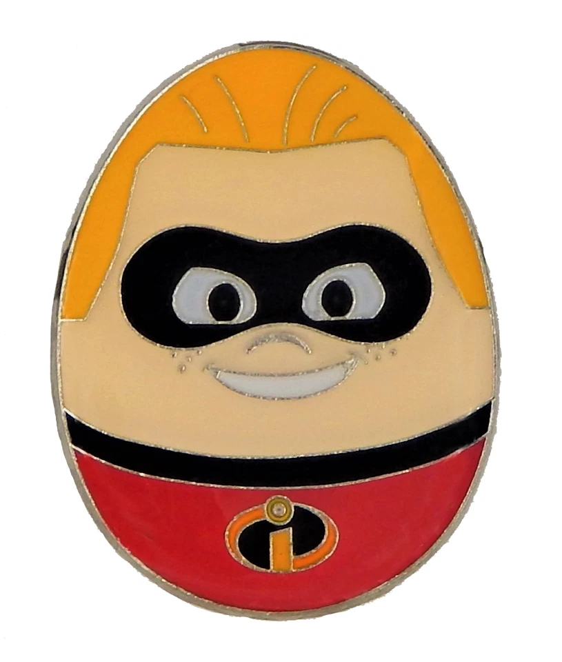 Prendedor de intercambio individual en forma de huevo de Pascua The Incredibles Dash parque Disney nuevo Foto 1 de 1