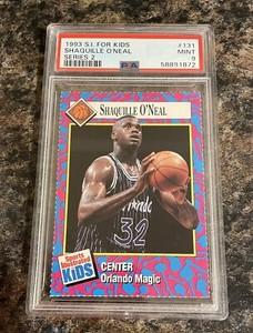 Shaquille O'Neal Shaq 2004 Sports Illustrated SI for Kids #131 RC PSA 9 POP 12