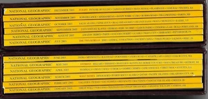 National Geographic magazines 2003 complete set with binders. - Picture 1 of 1