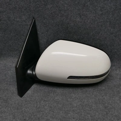 2010-2011 Kia Rio LH Power Heated Side View Mirror UD Clear White w/ Turn 74437 - Image 1 of 4