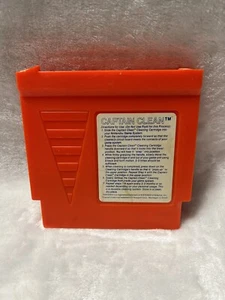 Captain Clean cleaning Nintendo NES Cartridge NOT TESTED - Picture 1 of 6