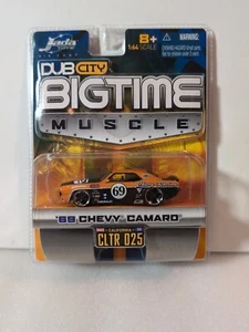 Jada Dub City Bigtime Muscle 69 Chevy Camaro CLTR 025 orange/black 1/64 - Picture 1 of 5