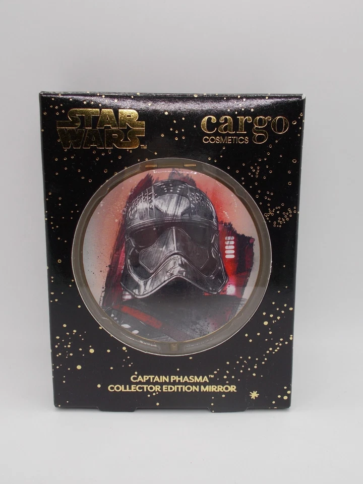 Espelho compacto Star Wars Cargo Cosmetics Captain Phasma edição de colecionador NOVO - Imagem 1 de 1
