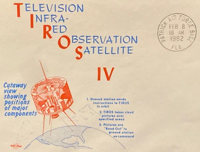 JOHN GLENN'S ORBITAL TRIP  SCOUT :TIROS LV SATELLITE SWANSON PAFB 8 FEB 1962 - Image 1 of 4