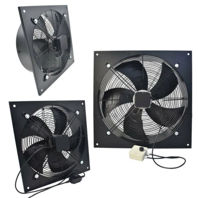 Metal Axial Fan Industrial Air Ventilation Extractor Steel Blades Exhaust Fans A - Image 1 of 4