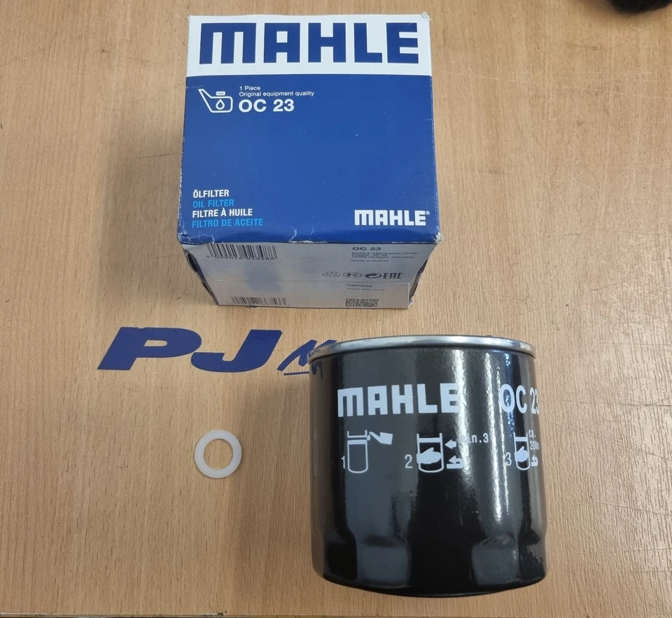 COSWORTH  OIL FILTER 4X4 AND PINTO  BY MAHLE INC FREE SUMP PLUG WASHER - Image 1 of 1
