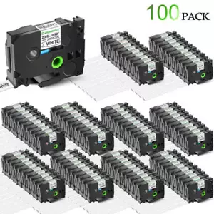 Tubo termorretráctil Hse-251 cinta de etiquetas 24 mm 2:1 compatible para Brother PTD600 100PK - Imagen 1 de 11