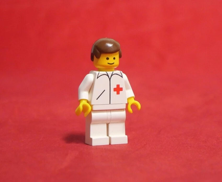 LEGOLAND Lego Town Minifigure Doctor DOC005 Vintage Original  - Image 1 of 1