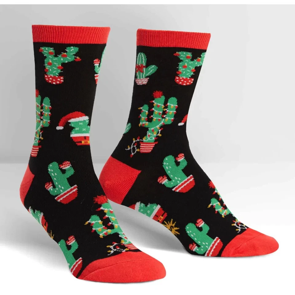 Calcetines para mujer Sock It To Me Crew Wishes calcetines navideños Foto 1 de 1