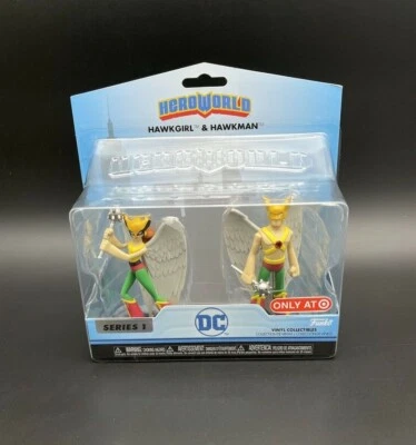 HeroWorld Hawkgirl & Hawkman Serie 1 DC Funko Vinilo Coleccionables Solo Objetivo Foto 1 de 4
