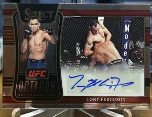 2022 Select UFC Tony Ferguson Octagon Action Auto - Picture 1 of 2