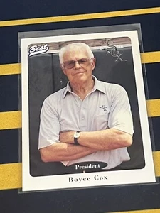 1996 Best Bristol White Sox Base Boyce Cox 7 - Picture 1 of 2