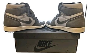 Talla 10 - Air Jordan 1 Retro OG Alto Lavado Negro Nuevo Sin Usar - Imagen 1 de 7