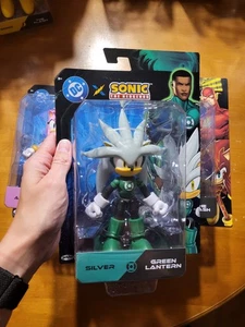 Sonic the Hedgehog DC SILVER AS GREEN LANTERN 5 inch Figur Jakks Pacific 2025 - Bild 1 von 9