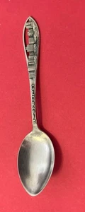 Atlanta Skyline Georgia Sterling Silver 9g 4” Souvenir Spoon - Picture 1 of 6