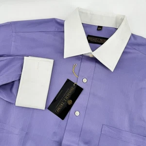 Donald Trump Hemd mit französischem Bündchen lila Gr. 16,5 32/33 MAGA Signature Collection - Bild 1 von 7