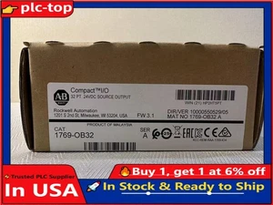 Allen-Bradley 1769-OB32 New Sealed SER A CompactLogix 32 Pt 24VDC D/O Module - Picture 1 of 10