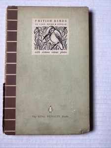 British Birds On Lake River Stream King Penguin Illustrated 1941 Vintage Book - Bild 1 von 9