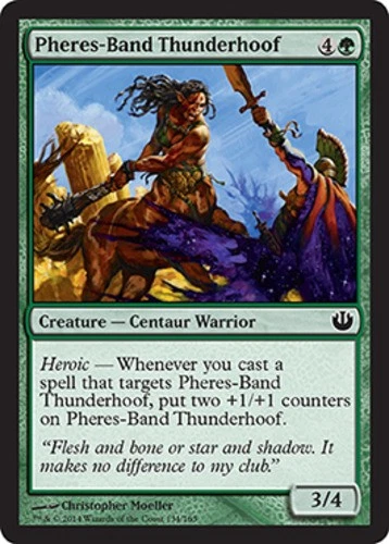 Pheres-Band Thunderhoof - Foil - Journey into Nyx #134/165 MTG Magic The Gatheri - Image 1 of 1