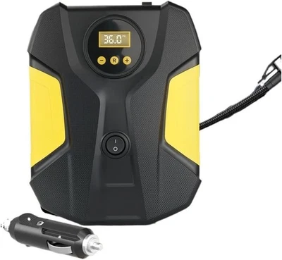 Inflador Digital Para Neumáticos DC 12 Volt Bomba Compresora De Aire Portátil - Imagen 1 de 4