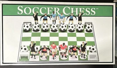 Vintage 2002 Soccer Chess Set Complete By Big League Promotions Futbol - Image 1 of 4