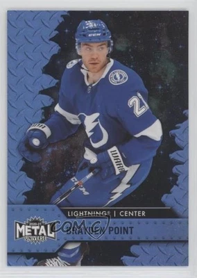 2020-21 Skybox Metal Universe Blue Spectrum Brayden Point #64 - Image 1 of 2