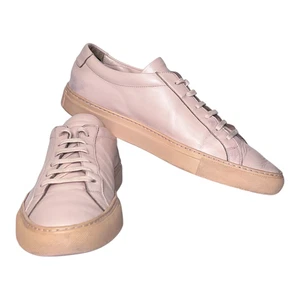 Rubor rosa bajo Common Projects Aquiles 42EU 9/9,5US desinfectado limpio Trtmt - Imagen 1 de 21